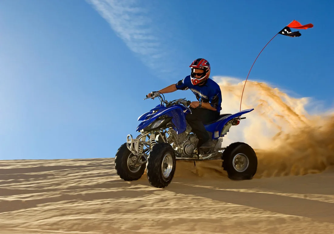 Dubai Desert Quad Biking Adventure